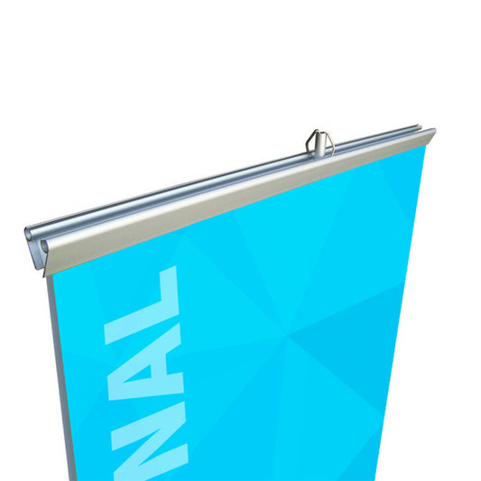 33" Double Sided Retractable Roll Up Banner Stand