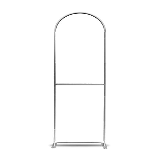 38" Round Tube Fabric Banner Stand