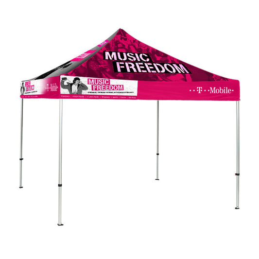 10x10 Full Color Custom Trade Show Event Canopy