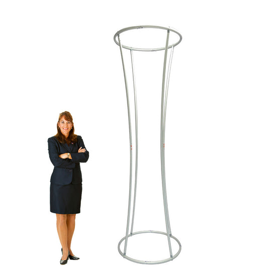 10' Trade Show Display Tower - Branded Column