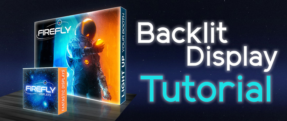 How To Set Up A Backlit Trade Show Pop Up Display With Silicone Edge Graphics
