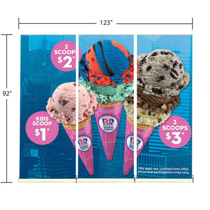 10ft. Retractable Banner Stand Wall - Professional Trade Show Backdrop