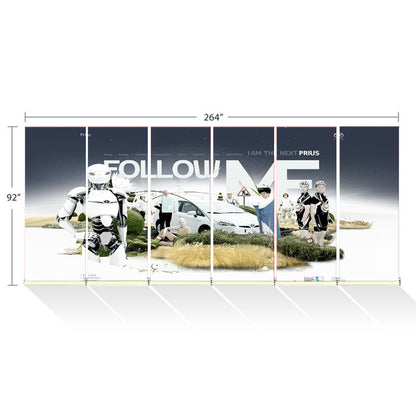 20ft. Retractable Banner Stand Wall - Professional Trade Show Backdrop