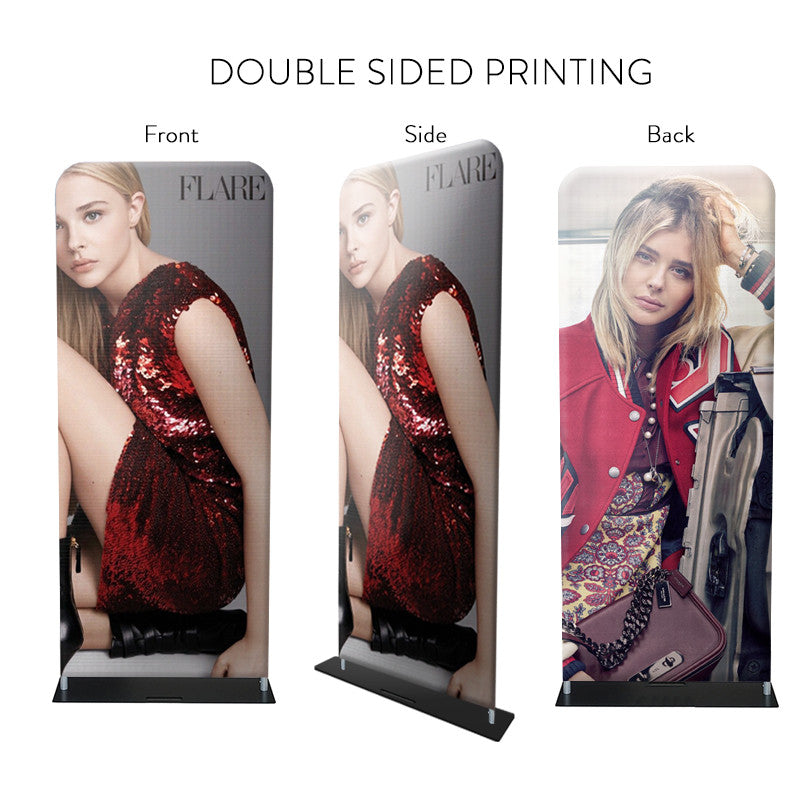 36" Fabric Tube Banner Stand