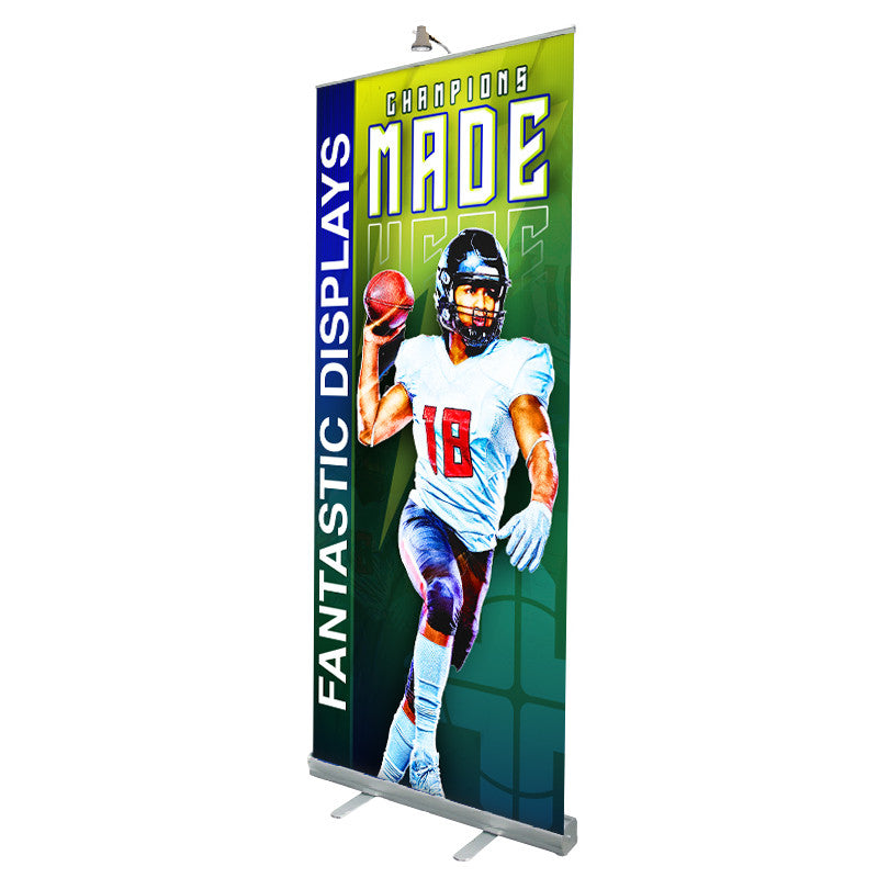 33" Retractable Roll Up Banner Stand