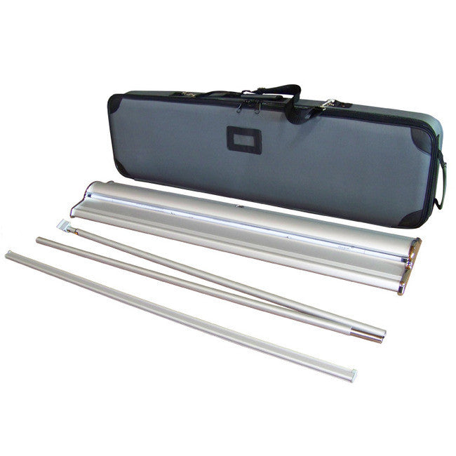 10ft. Retractable Banner Stand Wall - Professional Trade Show Backdrop