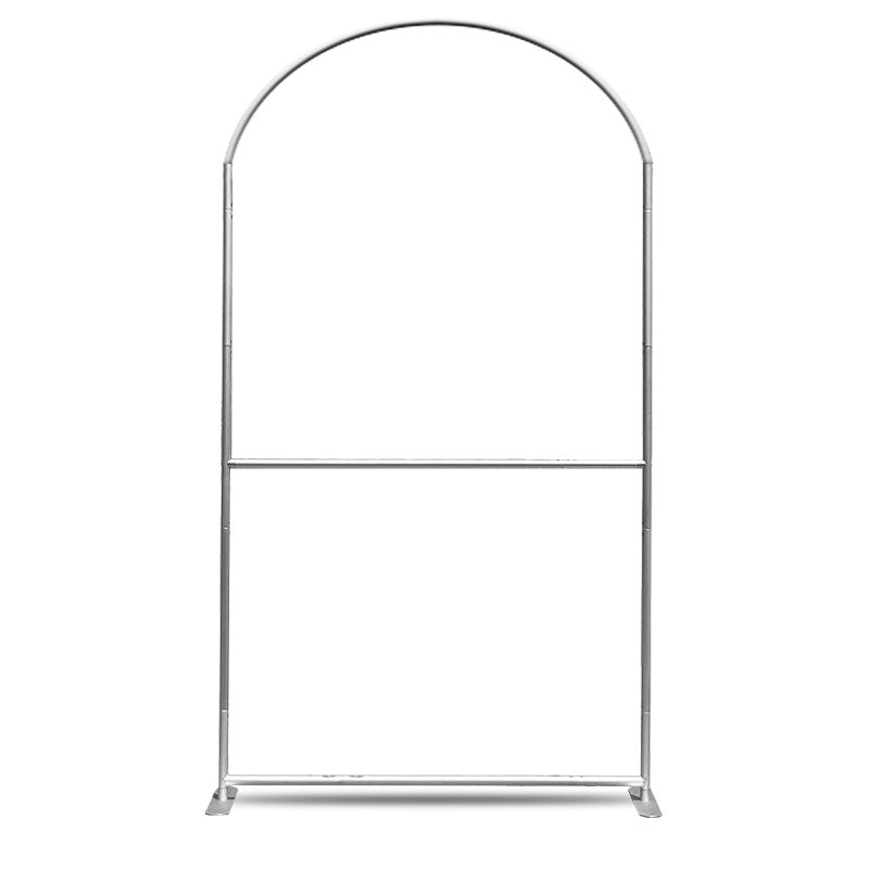 58" Round Tube Fabric Banner Stand
