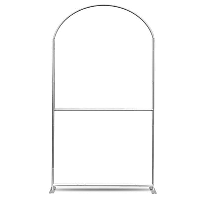 58" Round Tube Fabric Banner Stand