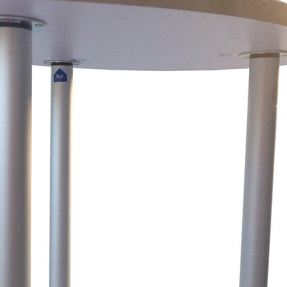 Oval Fabric Display Podium