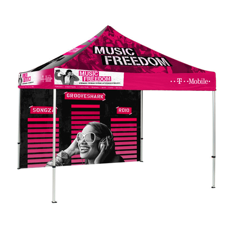 10x10 Full Color Custom Trade Show Event Canopy