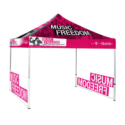 10x10 Full Color Custom Trade Show Event Canopy