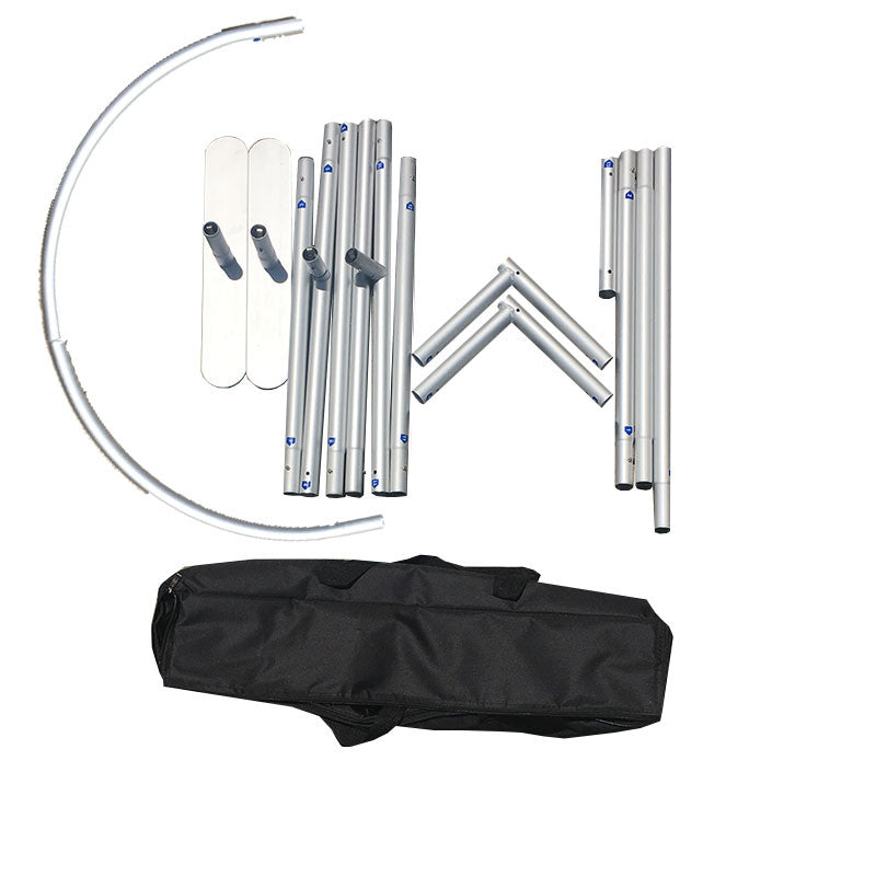 38" Round Tube Fabric Banner Stand