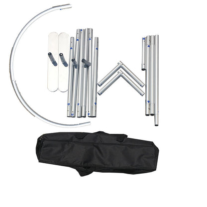 38" Round Tube Fabric Banner Stand