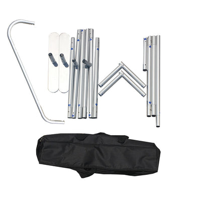 38" Slant Tube Fabric Banner Stand