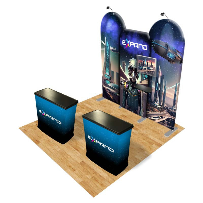 EXPAND 10x10 Trade Show Booth Kit (F)