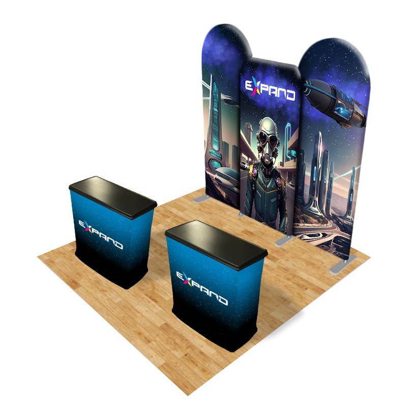 EXPAND 10x10 Trade Show Booth Kit (F)
