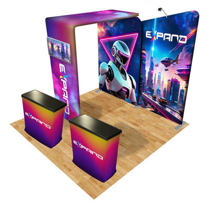 EXPAND 10x10 Trade Show Booth Kit (H)