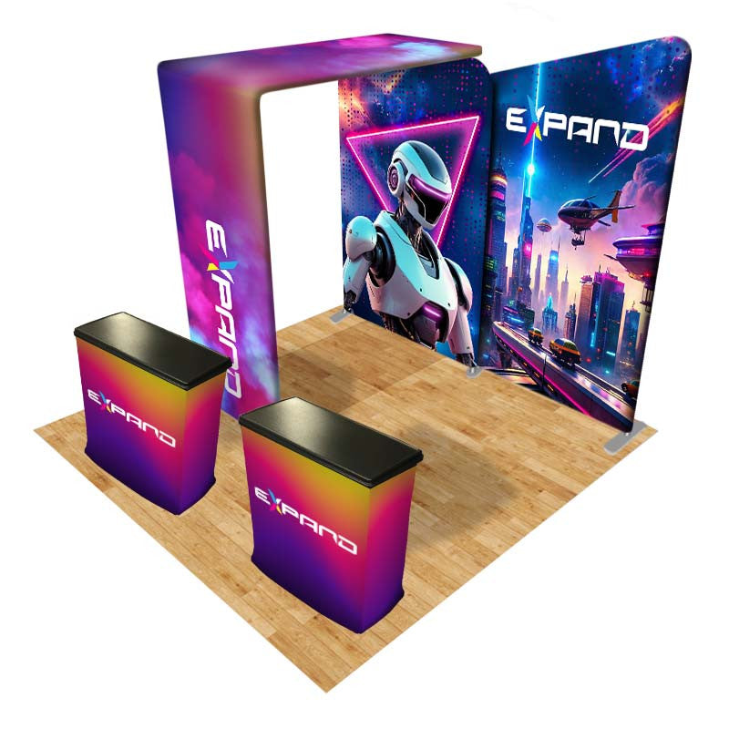 EXPAND 10x10 Trade Show Booth Kit (H)