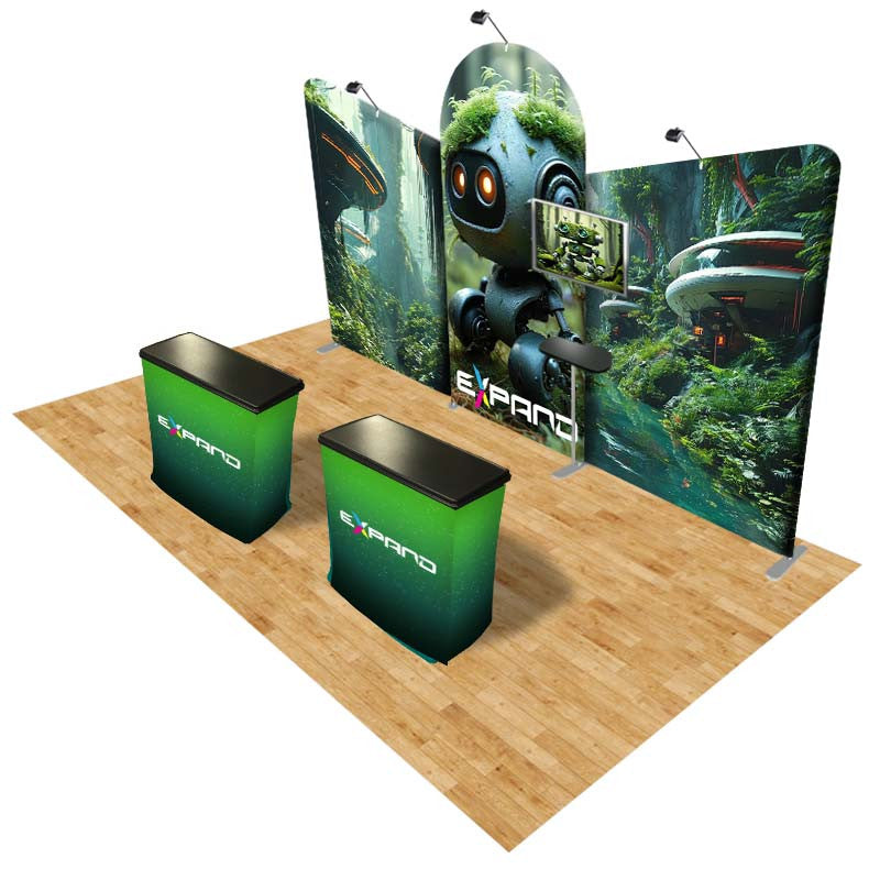 EXPAND 20x10 Trade Show Display Booth (C) – Fantastic Displays