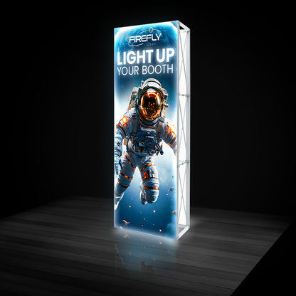2.5ft. Firefly Backlit Trade Show Display