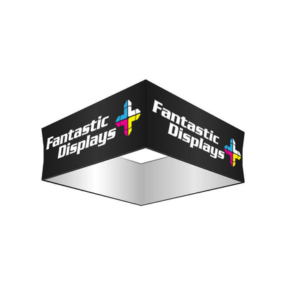 8ft. Square Hanging Banner - Trade Show Booth Overhead Display Sign