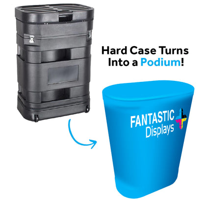 Venture Trade Show Standard Booth Package (A) w/ Curved Tube Display