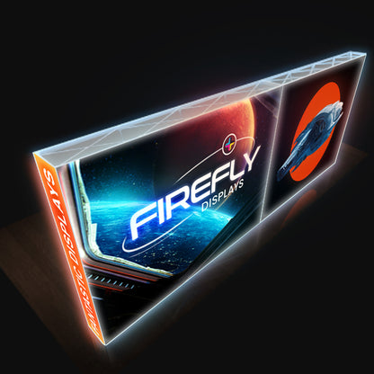 Firefly 20ft. Backlit Wall SEG Trade Show Booth Environment