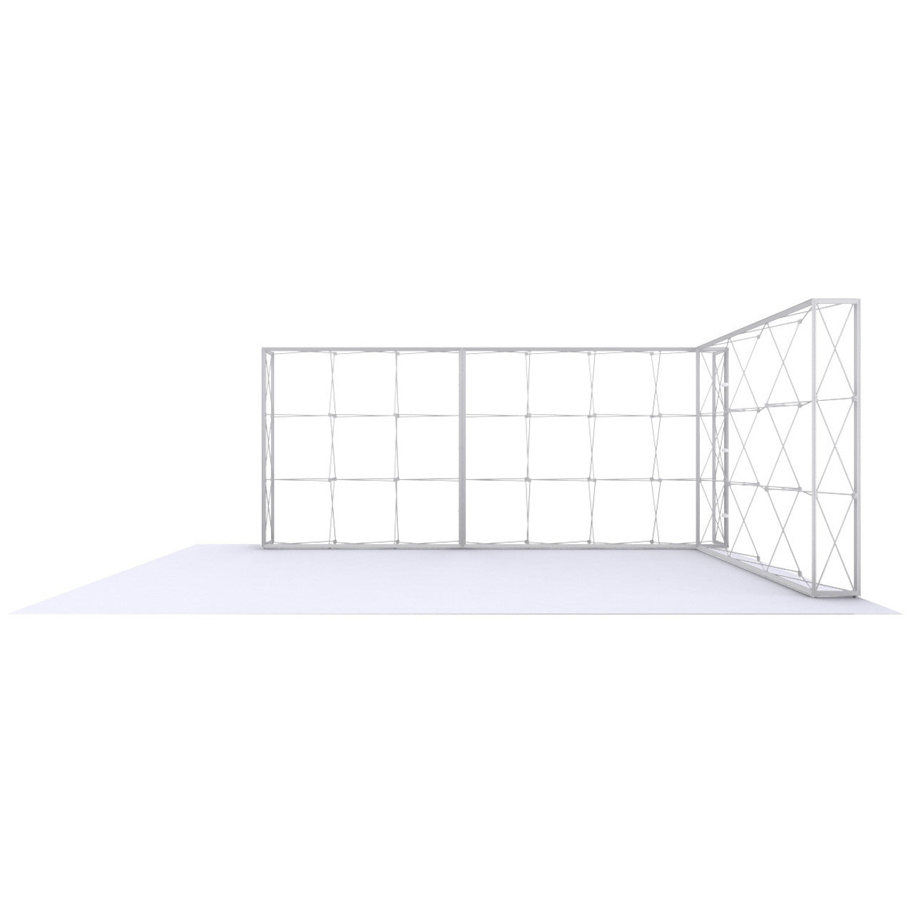 Firefly 18ft. Backlit L-Shaped Corner SEG Trade Show Booth Environment (C)