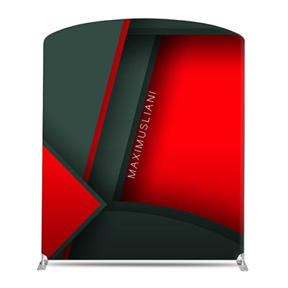 78" Curved Tube Fabric Banner Stand
