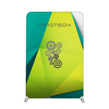 58" Straight Tube Fabric Banner Stand
