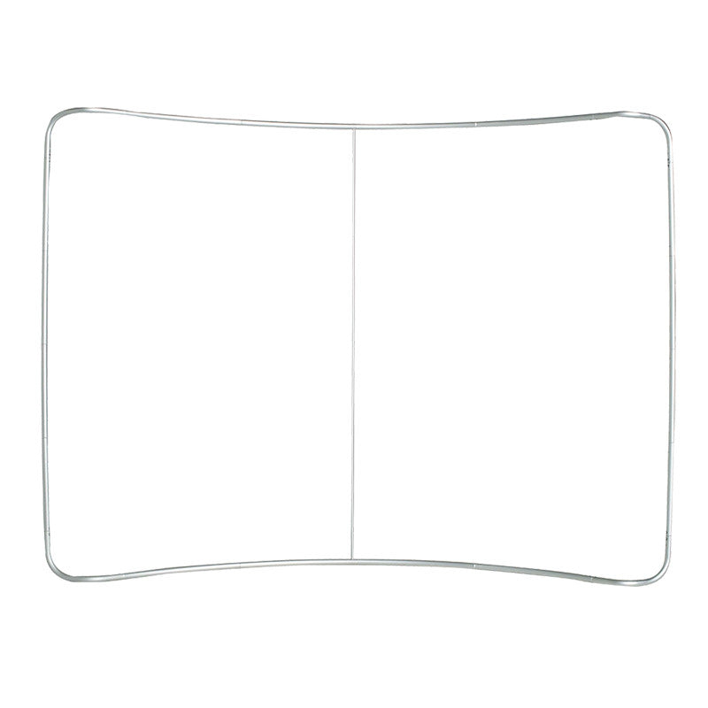 10ft. Curved Fabric Tube Display for Trade Shows