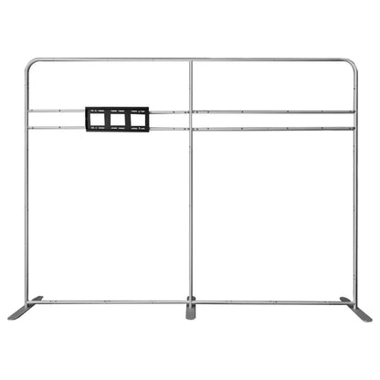 10ft. TV Integrated Straight Fabric Tube Display for Trade Shows