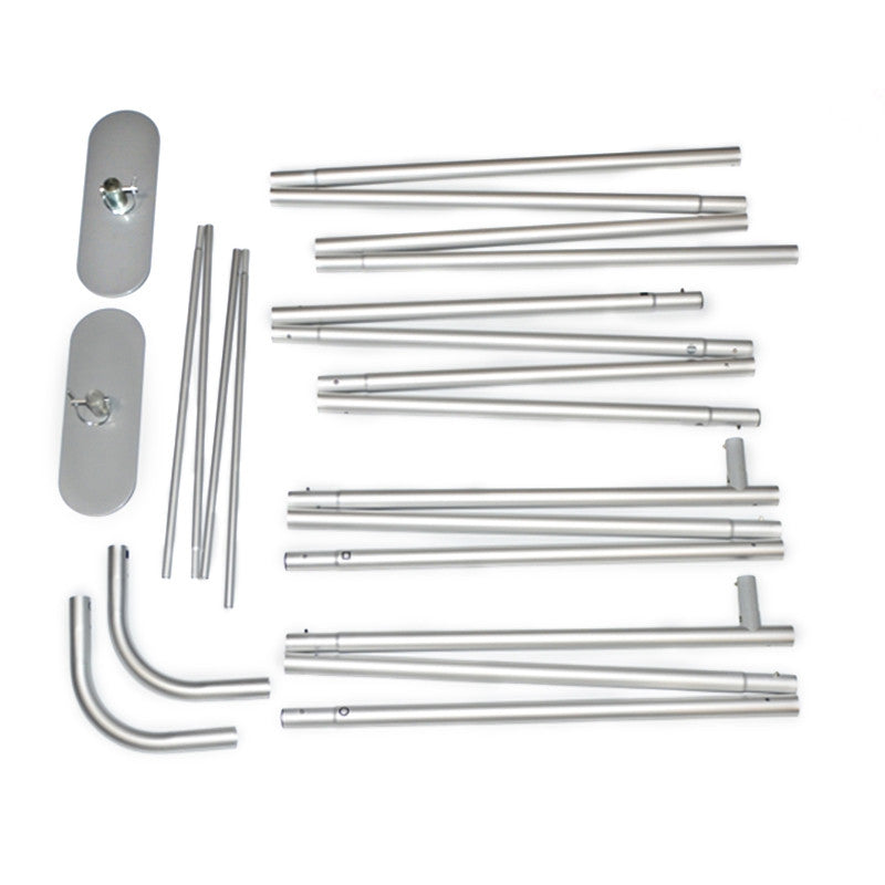 10ft. Straight Fabric Tube Display for Trade Shows