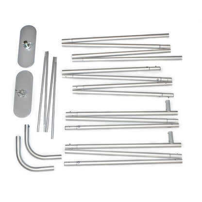 10ft. Straight Fabric Tube Display for Trade Shows