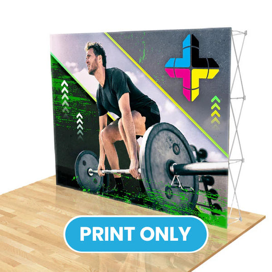 8ft. Pop Up POP07 Fabric Print Replacement