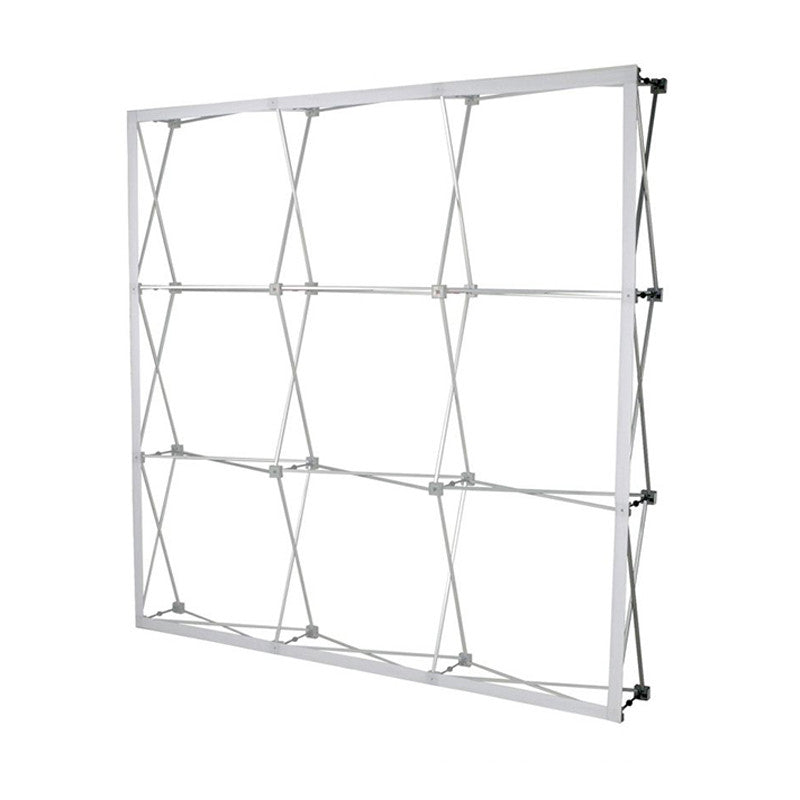 8ft. Stretch Fabric Pop Up Display for Trade Shows