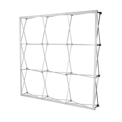 8ft. Stretch Fabric Pop Up Display for Trade Shows