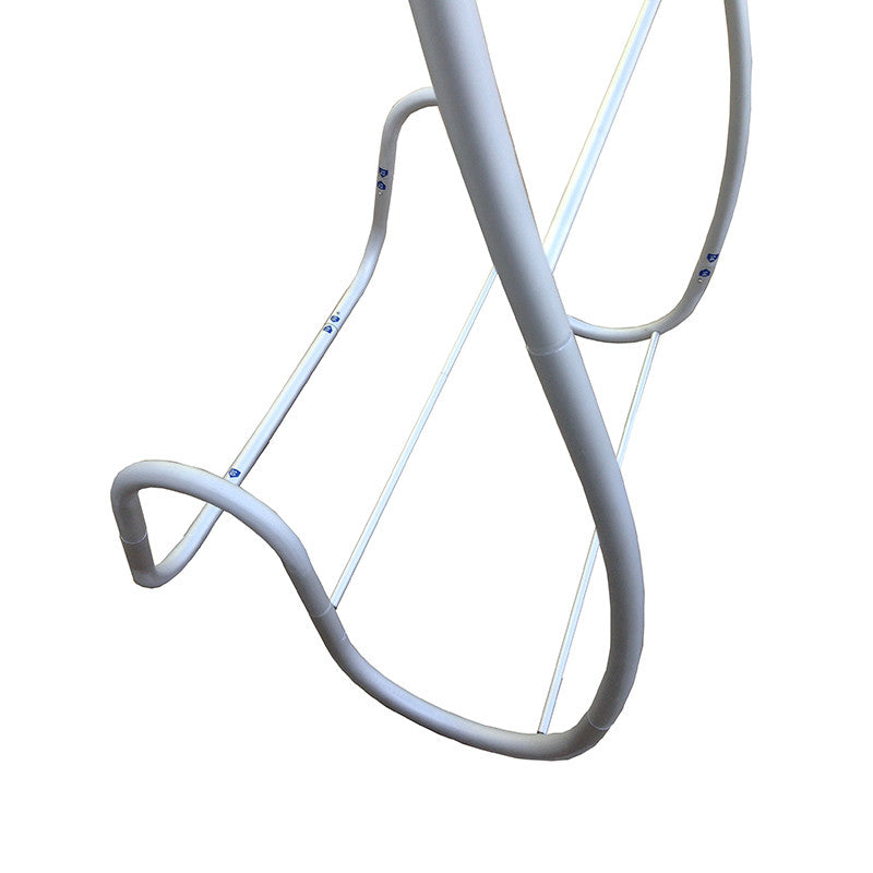 36" S-Curved Fabric Tube Banner Stand