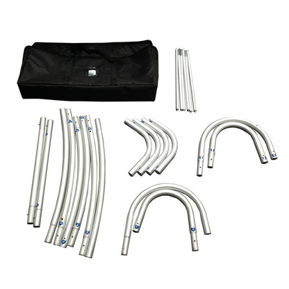 36" S-Curved Fabric Tube Banner Stand