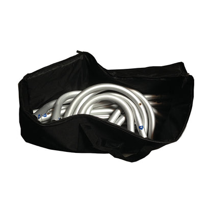 36" S-Curved Fabric Tube Banner Stand