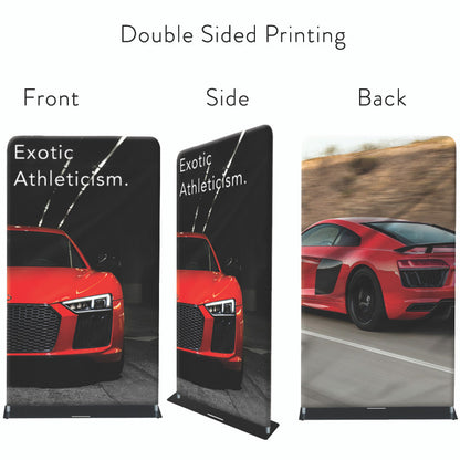 48" Fabric Tube Banner Stand