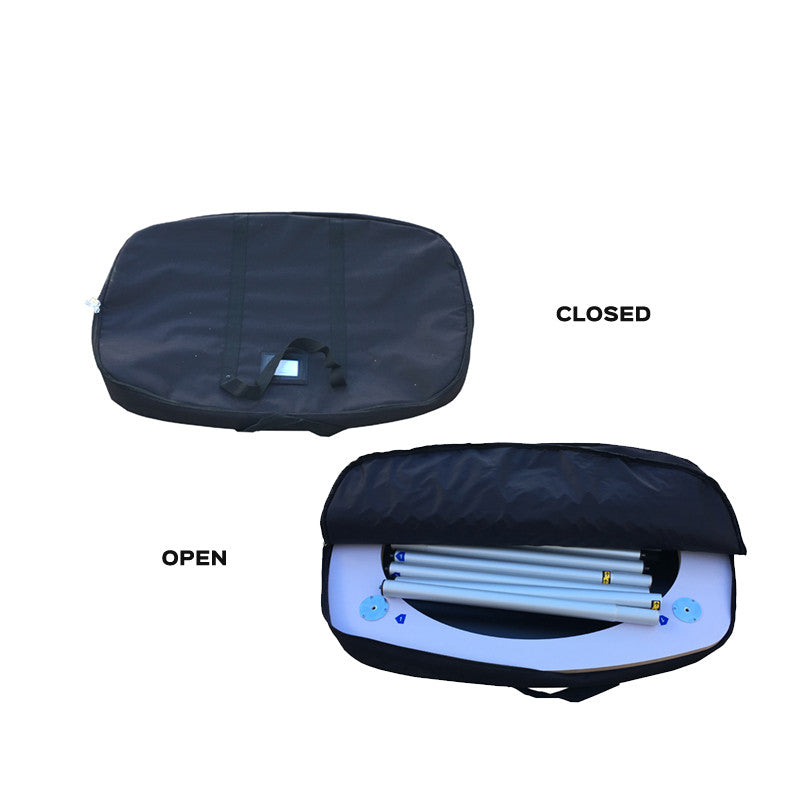 Rectangular Fabric Display Podium