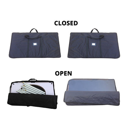 Folding Rectangular Fabric Display Counter/Podium