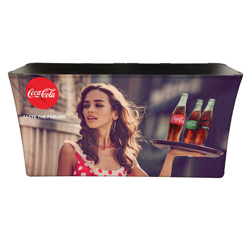 Folding Rectangular Fabric Display Counter/Podium